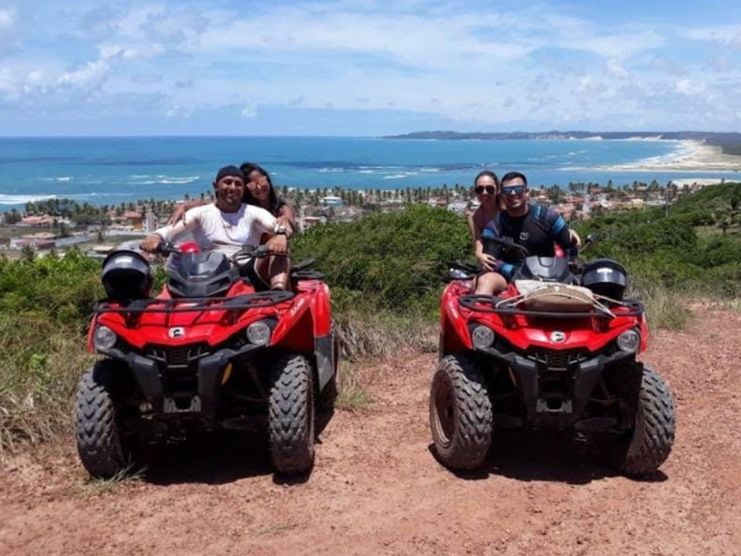 Combo Quadriciclo + Van (Litoral Sul)