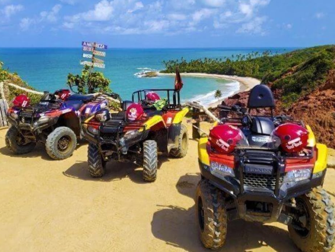 Combo Quadriciclo + Van (Litoral Sul)