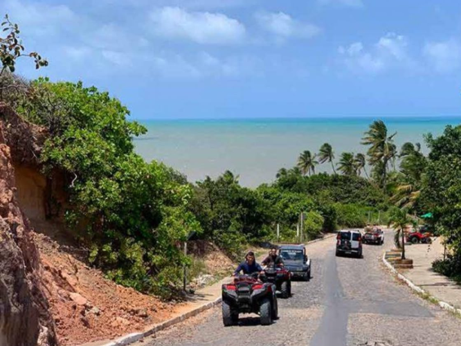 Combo Quadriciclo + Van (Litoral Sul)