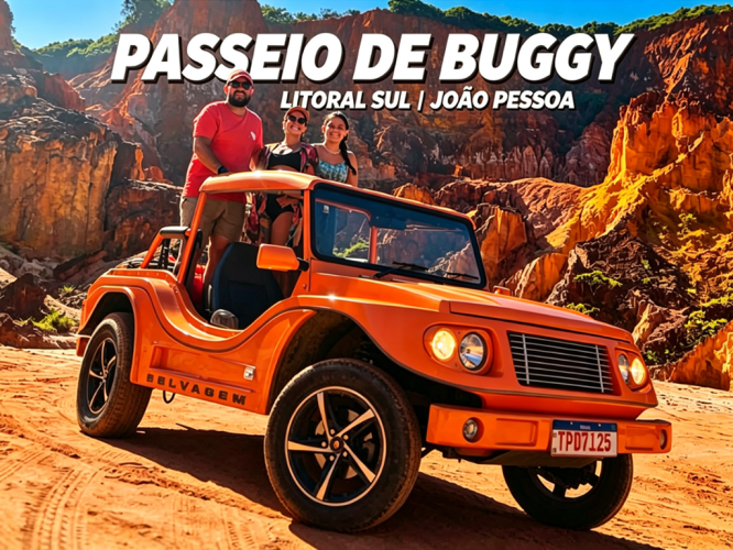 Passeio de Buggy (Litoral Sul)