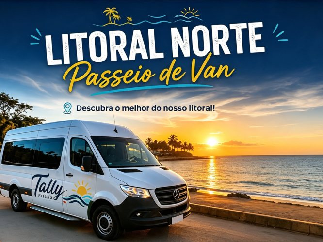 Passeio de Van (Litoral Norte)